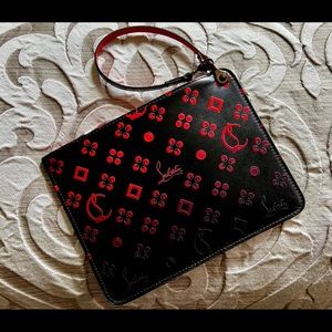 NEW Loubinthesky Degrade Cabata Pochette Wristlet